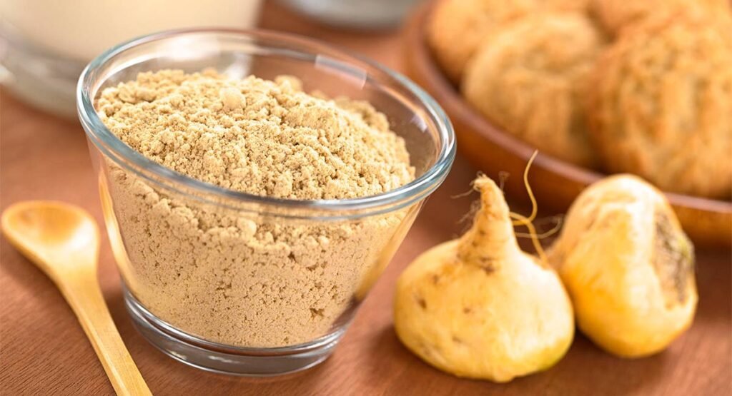 Maca amarilla gelatinizada en polvo Maca andina amarilla