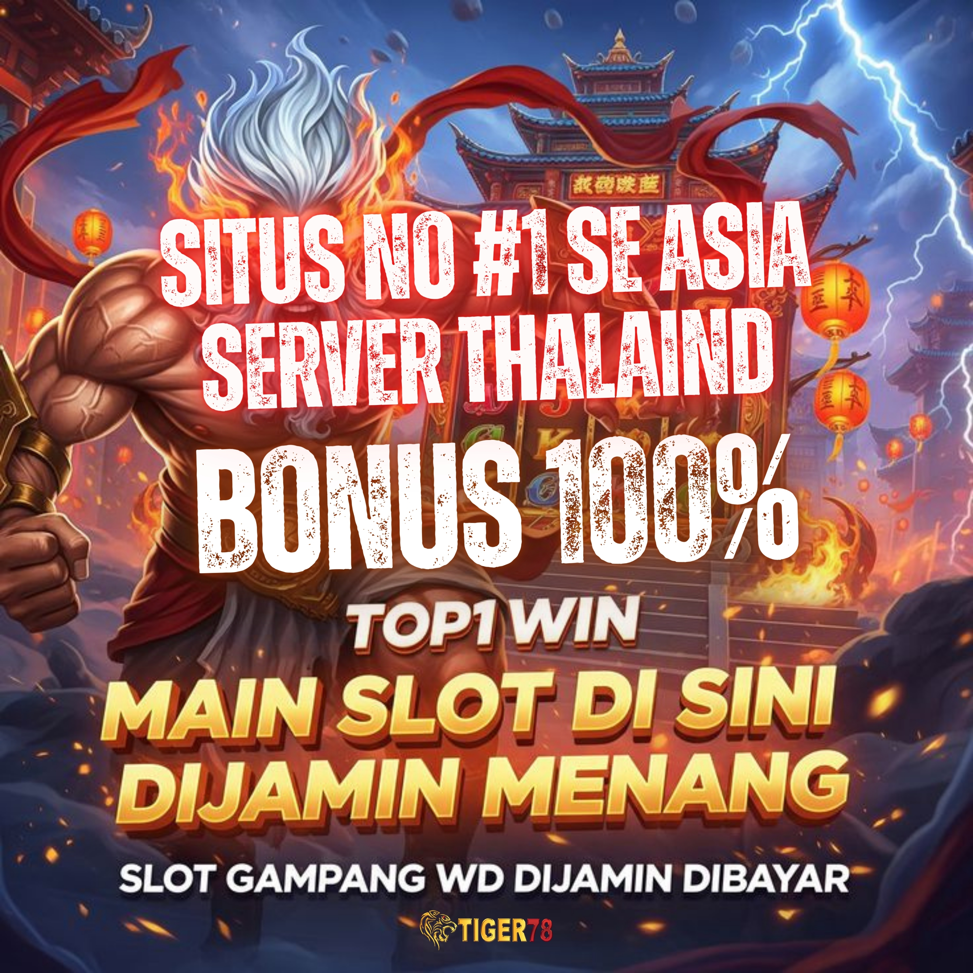 Tiger78 🔥 Portal Slot Online Gacor 2025 | Situs Resmi Terpercaya Gampang Maxwin Setiap Hari 